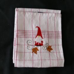 Küchentuch Gnom (Tuch rot/weiss)